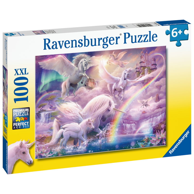 Ravensburger - Pegasus Unicorns Puzzle 100pc