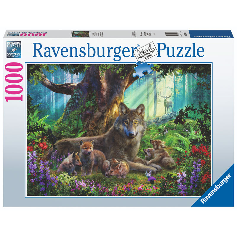 Ravensburger - Wolves in the Forest 1000 pieces