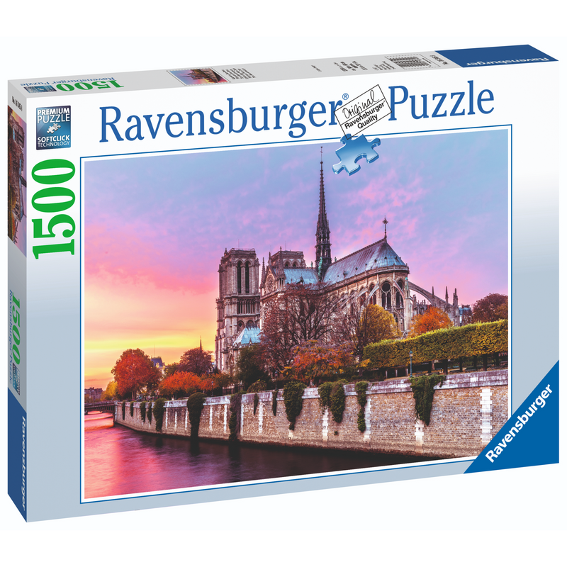 Ravensburger - Picturesque Notre Dame Puzzle 1500 pieces