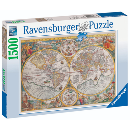 Ravensburger - Historical Map Puzzle 1500 pieces