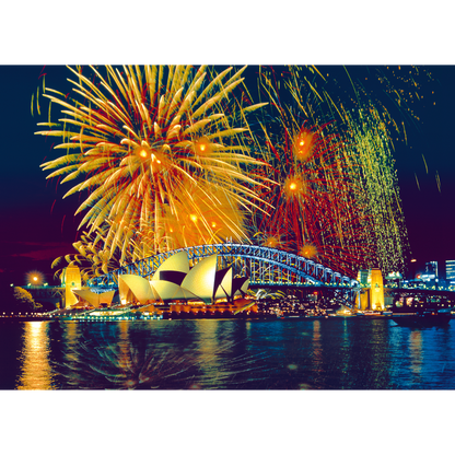 Ravensburger - Fireworks over Sydney Australia 1000 pieces