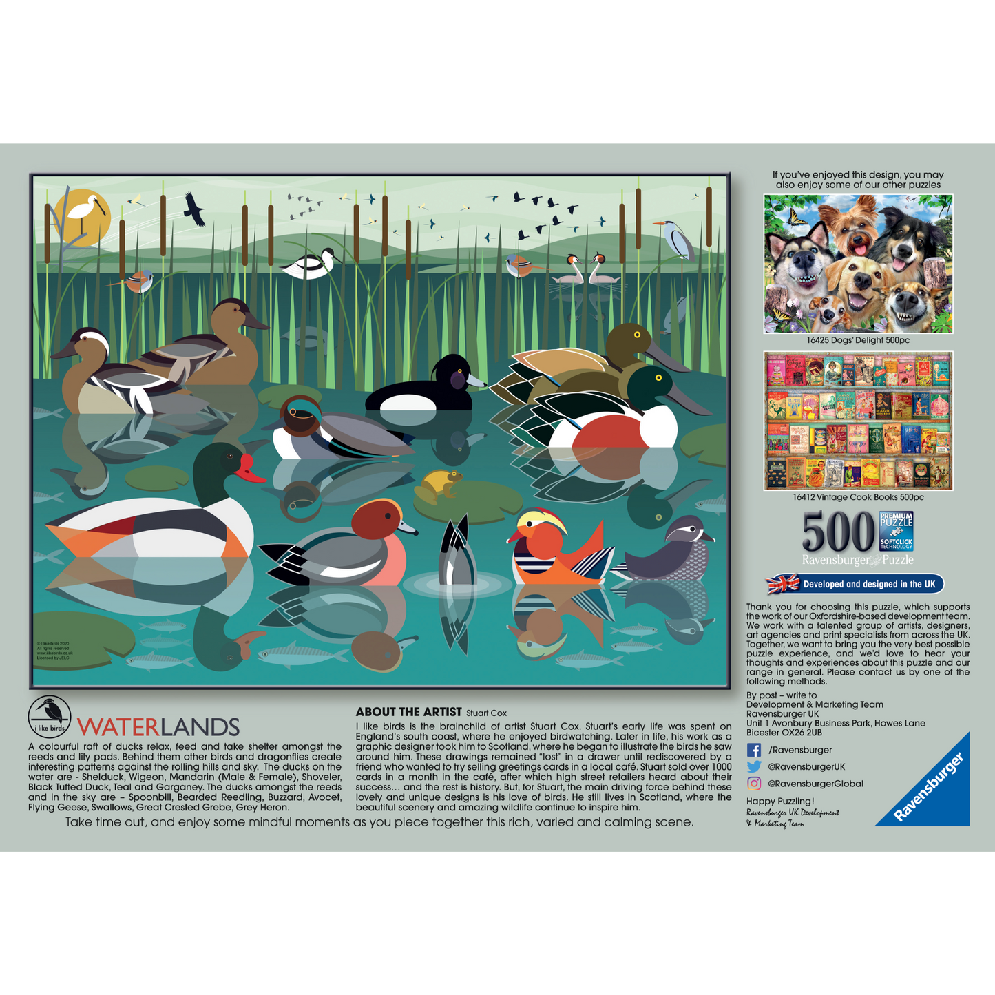 Ravensburger - I Like Birds 500 pieces