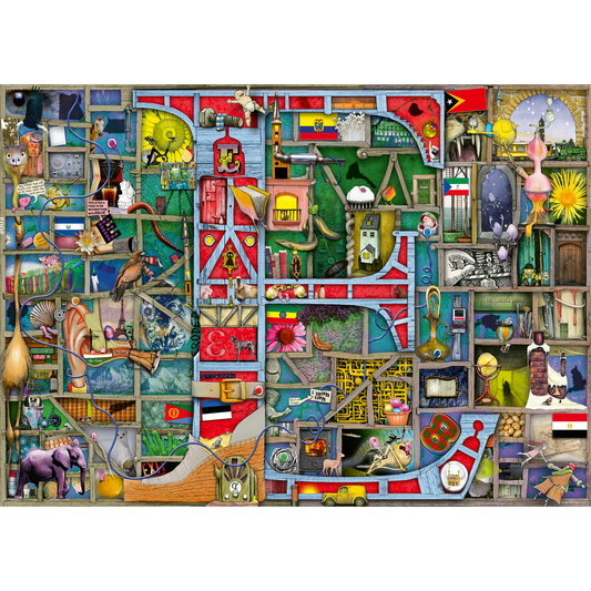 Ravensburger - Awesome Alphabet E 1000 pieces