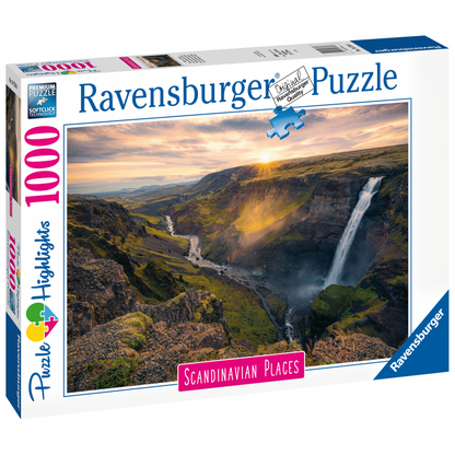 Ravensburger - Haifoss Waterfall, Iceland 1000pc