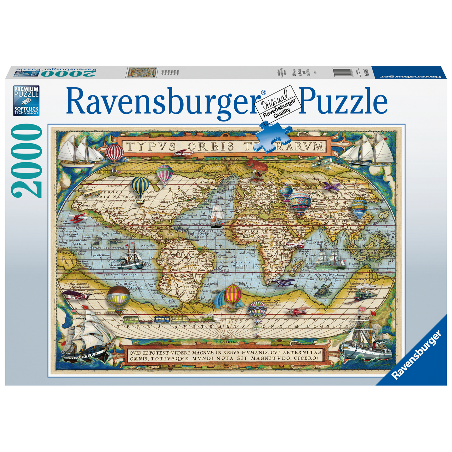 Ravensburger - Around the World Puzzle 2000pc