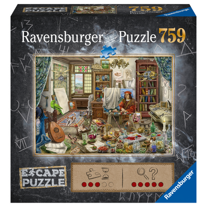 Ravensburger - ESCAPE 10 Artist's Studio Puzzle 759pc