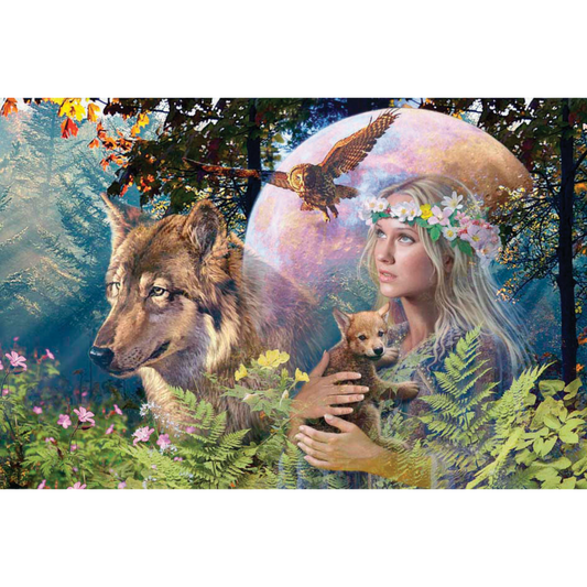 Ravensburger - Lady of the Forest Puzzle 3000 pieces