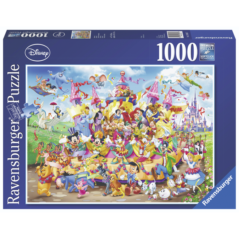 Ravensburger - Disney Carnival Characters Puzzle 1000 pieces