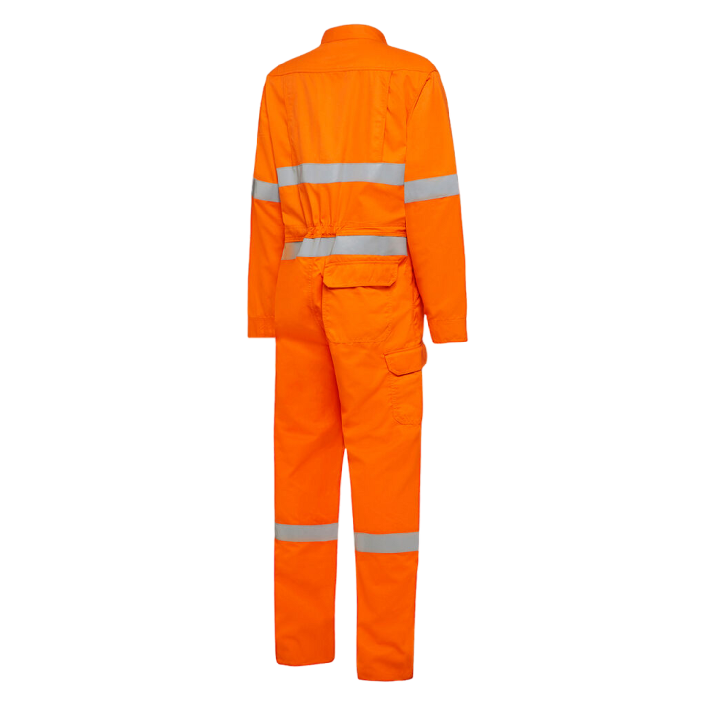 KingGee Men's Shieldtec Fr Light Weight Hi Vis Taped Coverall - Safety Orange