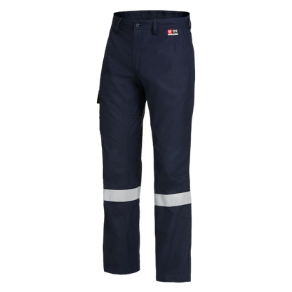 KingGee Men's Shieldtec Fr Flat Front Taped Cargo Pant - Navy