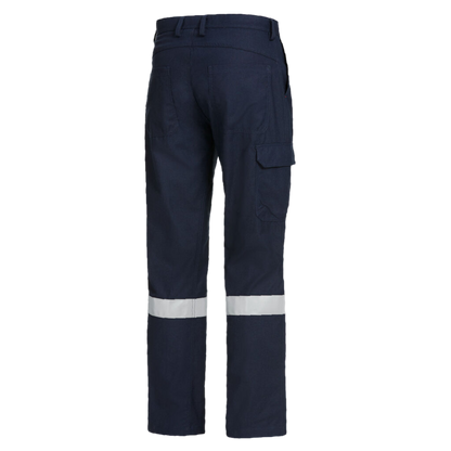 KingGee Men's Shieldtec Fr Flat Front Taped Cargo Pant - Navy