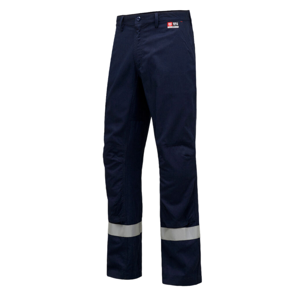 KingGee Men's Shieldtec Fr Cargo Pant With Fr Tape And Knee Pocket - Navy