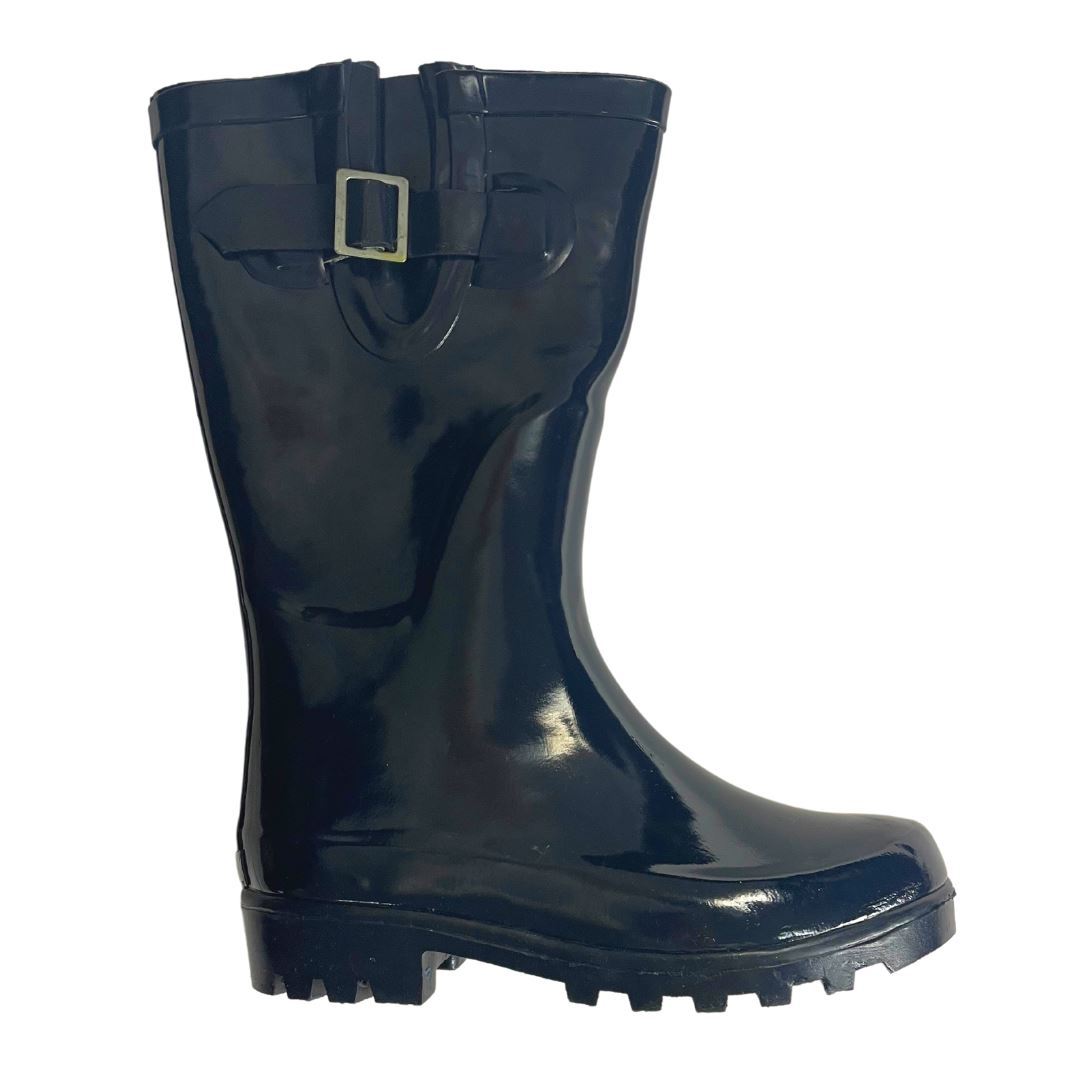 Ouch Kids Gumboots - Navy Footwear-Kids Ouch 