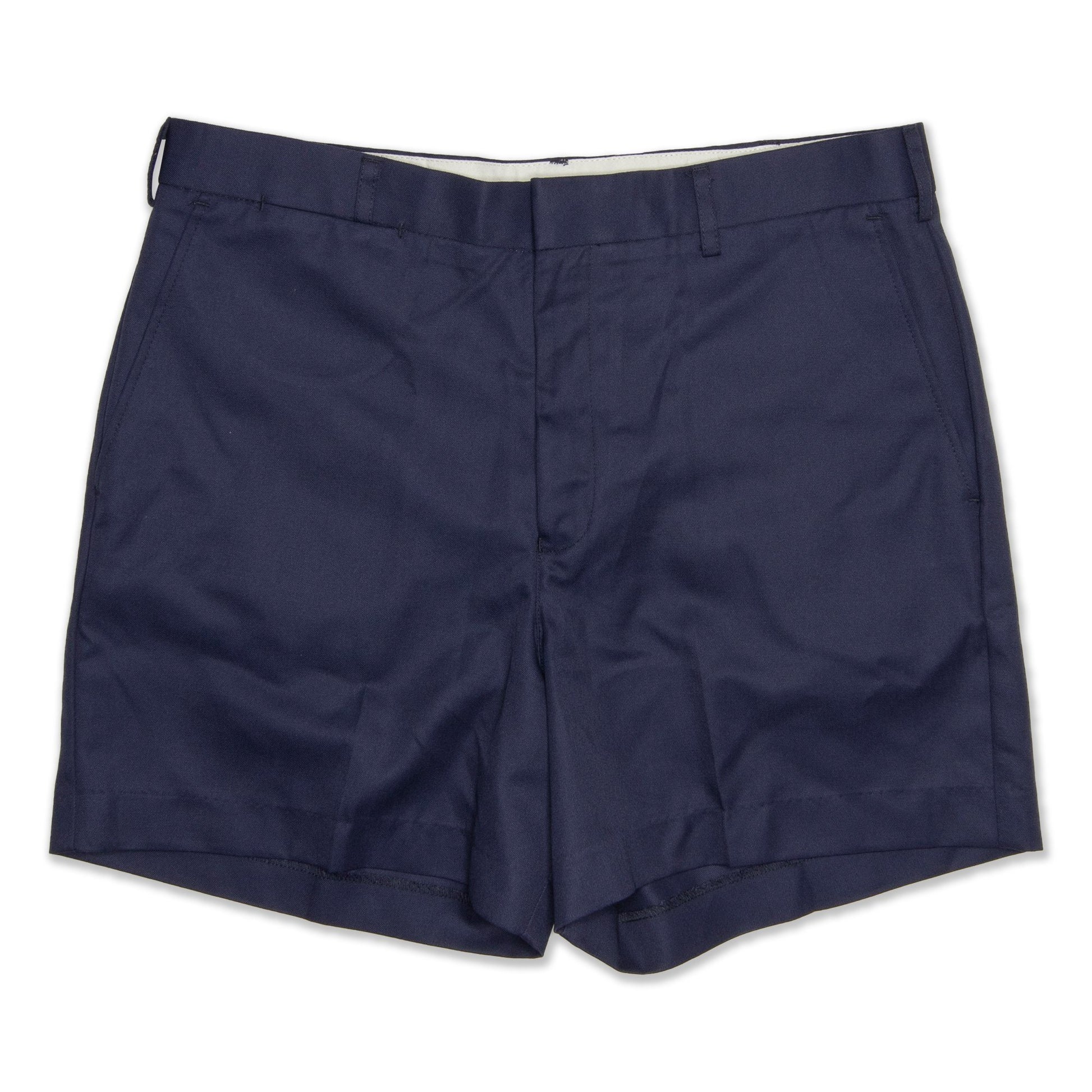 King Gee Plain Front Men's Shorts - Navy Workwear King Gee 