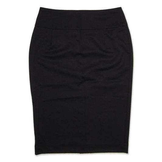 StyleCorp Basic Knee Length Skirt Women's - Black Workwear StyleCorp 