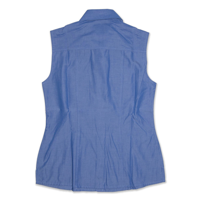 StyleCorp Sleeveless Shirt Women's - Blue Workwear StyleCorp 