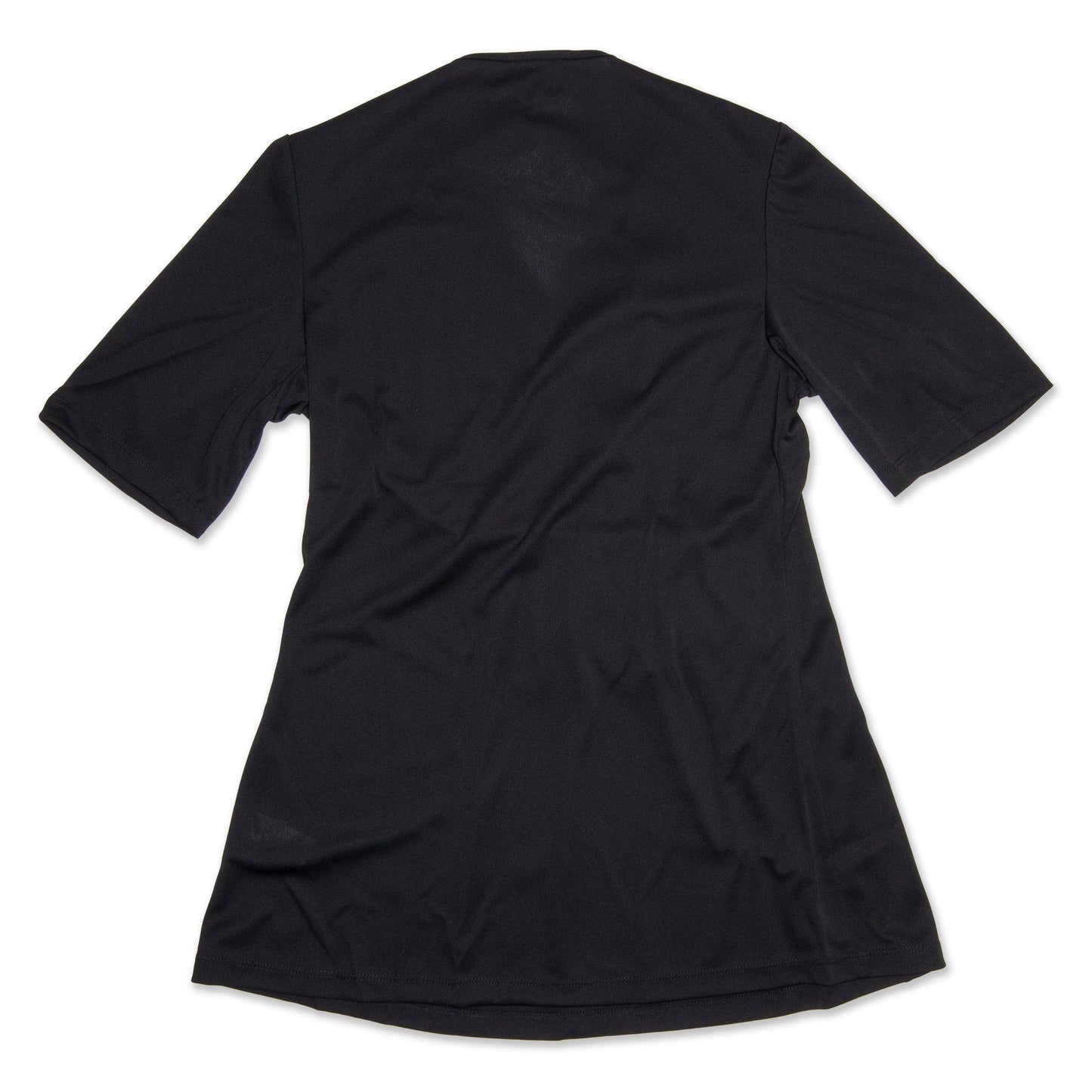 StyleCorp Short Sleeve V-Neck Flattering Blouse - Black Workwear StyleCorp 