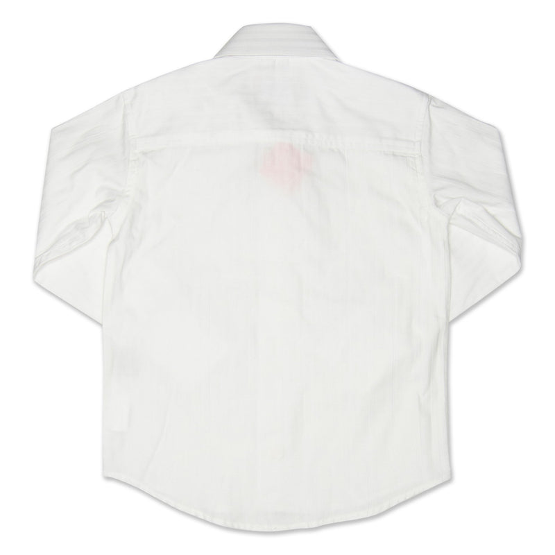 Fred Bracks Long Sleeve Boy's Shirt - White Workwear Fred Bracks 