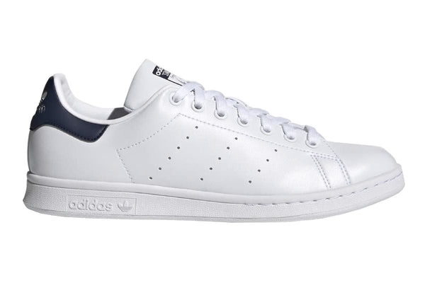 Adidas Originals Men's Stan Smith Shoe (Cloud White/Cloud White/Collegiate Navy)