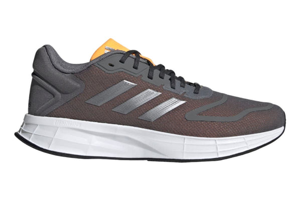 Adidas Men's Duramo SL 2.0 Running Shoes (Grey Four/Iron Metallic/Flash Orange)