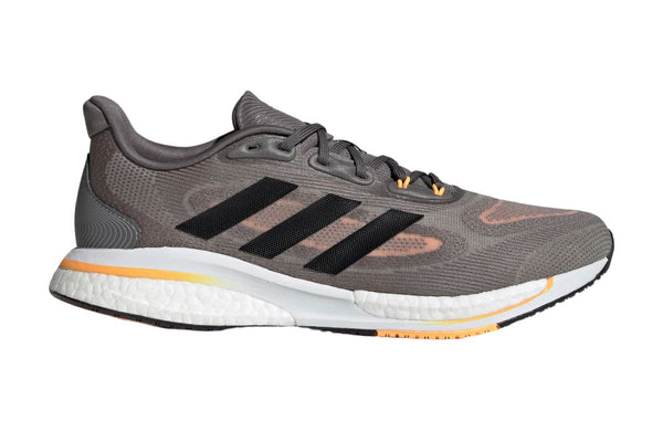 Adidas Men's Supernova Running Shoes (Grey Two/Grey Five/Flash Orange)