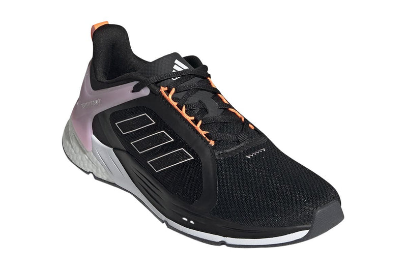 Adidas Women's Response Super 2.0 Running Shoe (Core Black/Cloud White/Clear Pink)