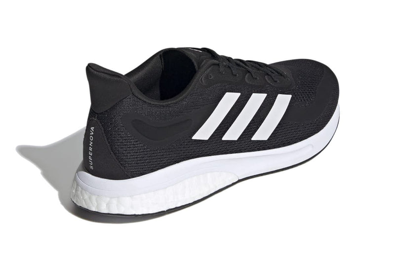 Adidas Men's Supernova Running Shoes (Core Black/Cloud White/Halo Silver)