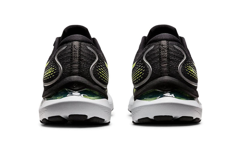 Asics Men's Gel-Cumulus 24 Running Shoes (Black/Hazard Green)