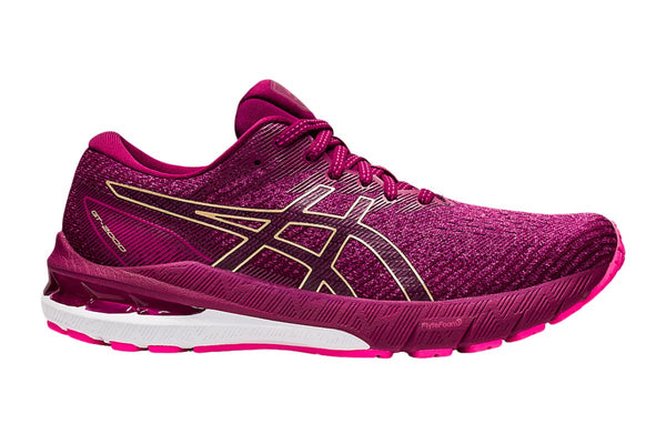 ASICS Women's GT-2000 10 Running Shoes (Pink Glo/Champagne)