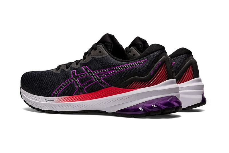 ASICS Women's GT-1000 11 Running Shoes (Black/Orchid)