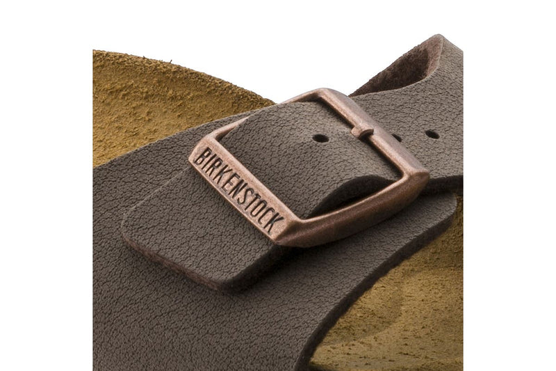 Birkenstock Unisex Madrid Birkibuc Narrow Fit Sandal (Mocha)