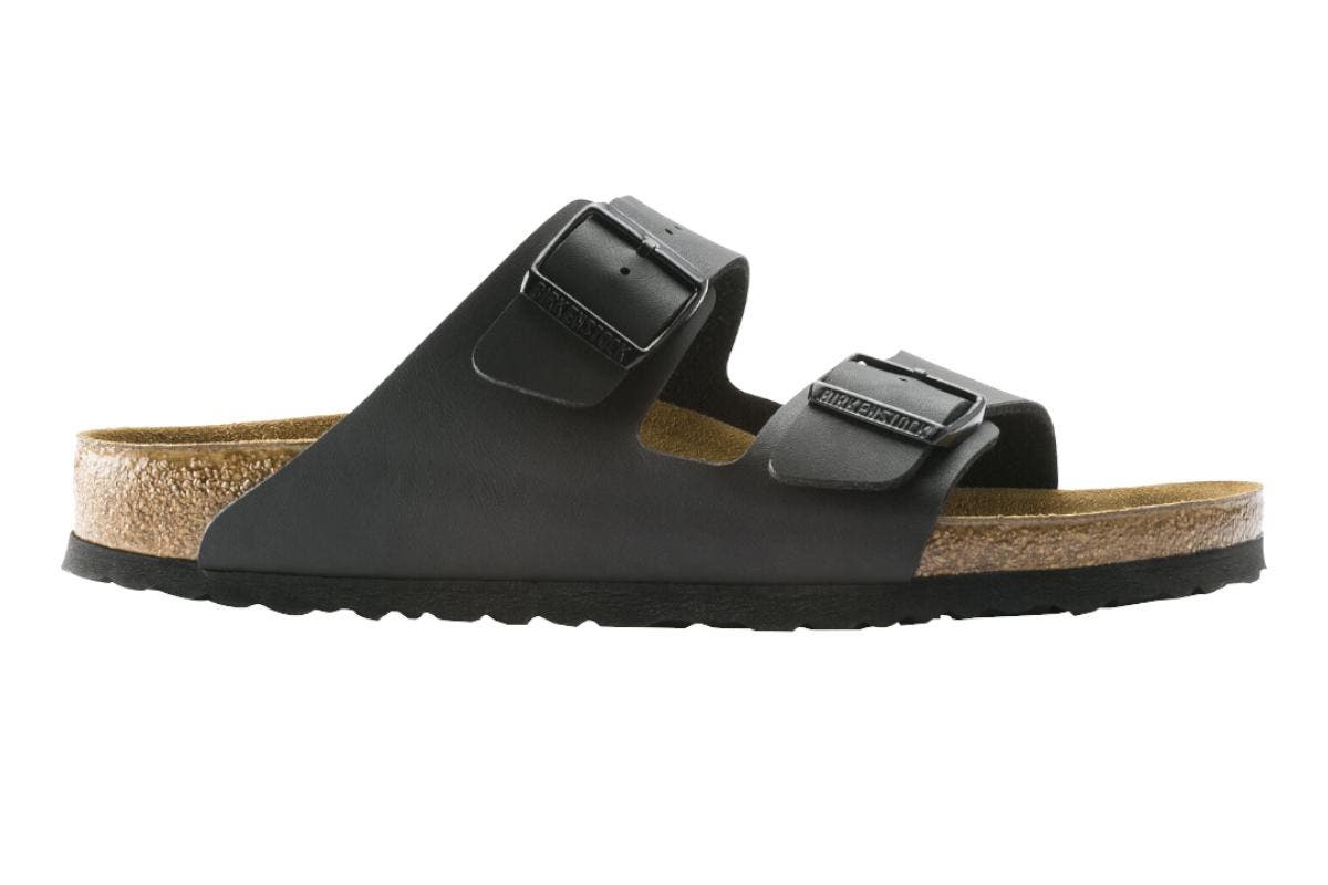 Birkenstock Unisex Arizona Birko-Flor Regular Fit Sandal (Black)