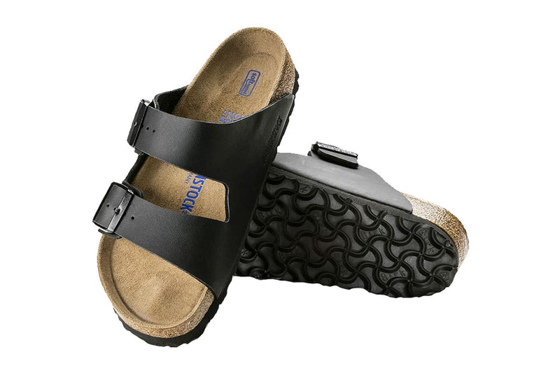 Birkenstock Arizona BF Soft Footbed Regular Fit Sandal (Black)