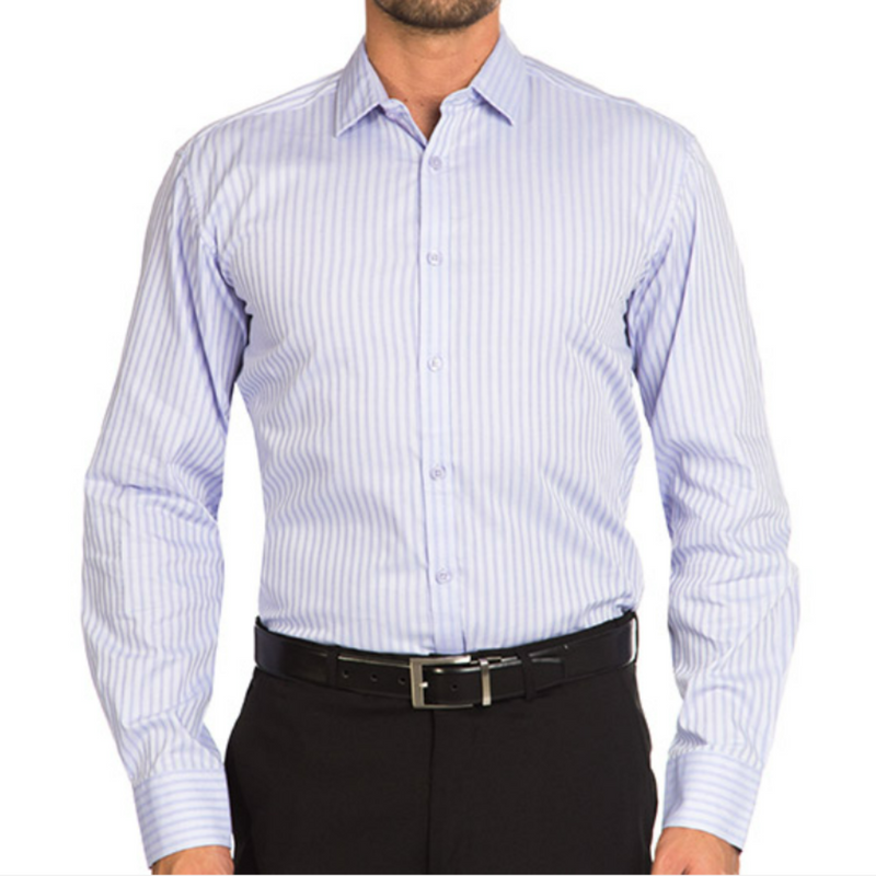 Fred Bracks Men's Dylan Shirt - Lilac Stripe