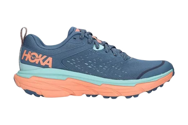 Hoka One One Women's Challenger Atr 6 Running Shoe (Real Teal/Cantaloupe)