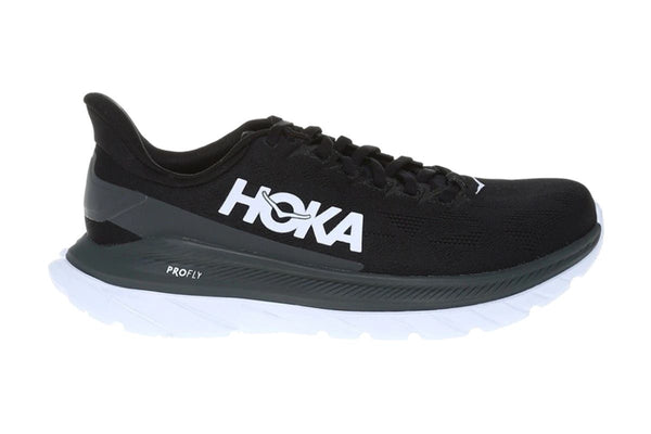 Hoka One One Men's Mach 4 Running Shoe (Black/Dark Shadow)