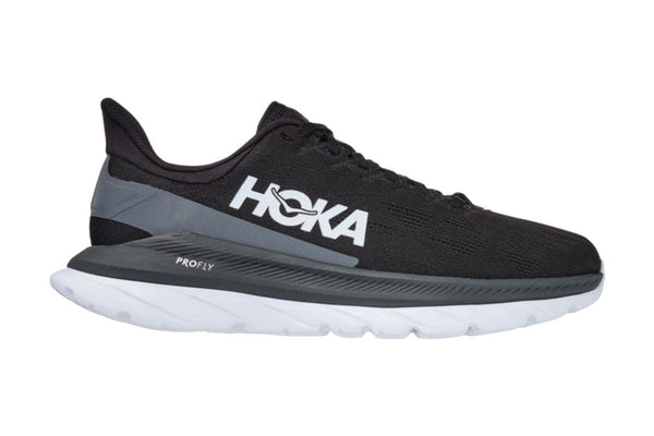 Hoka One One Women's Mach 4 Running Shoe (Black/Dark Shadow)