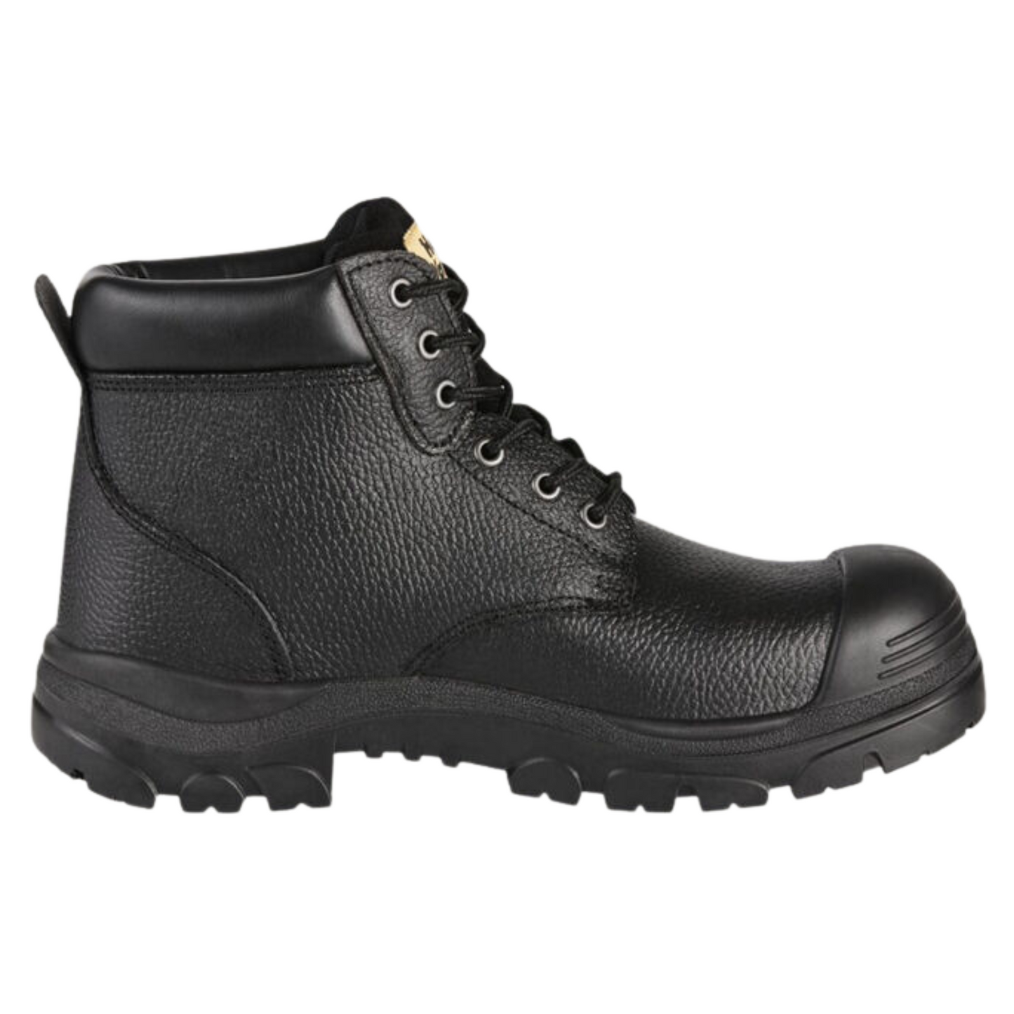 Hard Yakka Men's Gravel Lace Up Steel Toe Safety Boot - Black