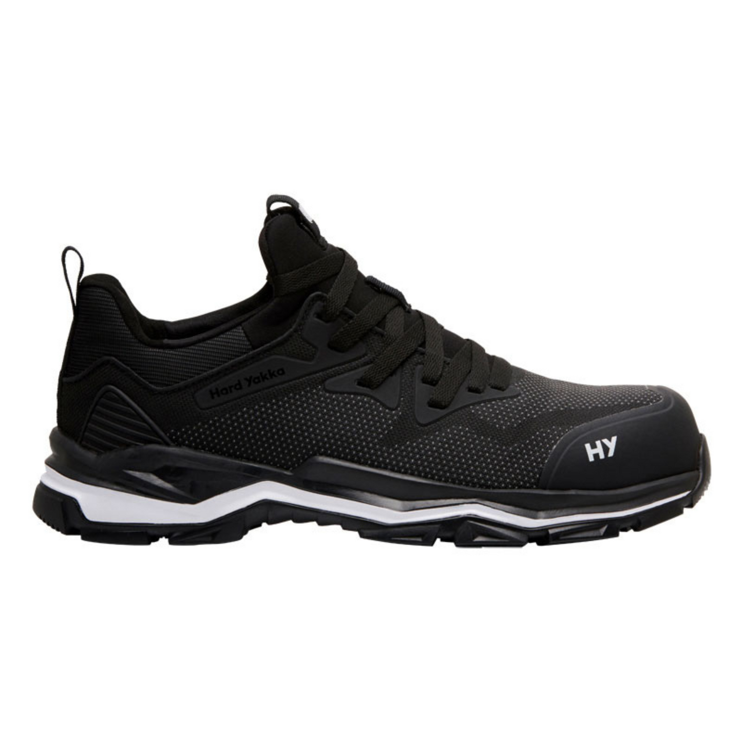 Hard Yakka Men's Icon Lace Up Composite Toe Safety Shoe - Black