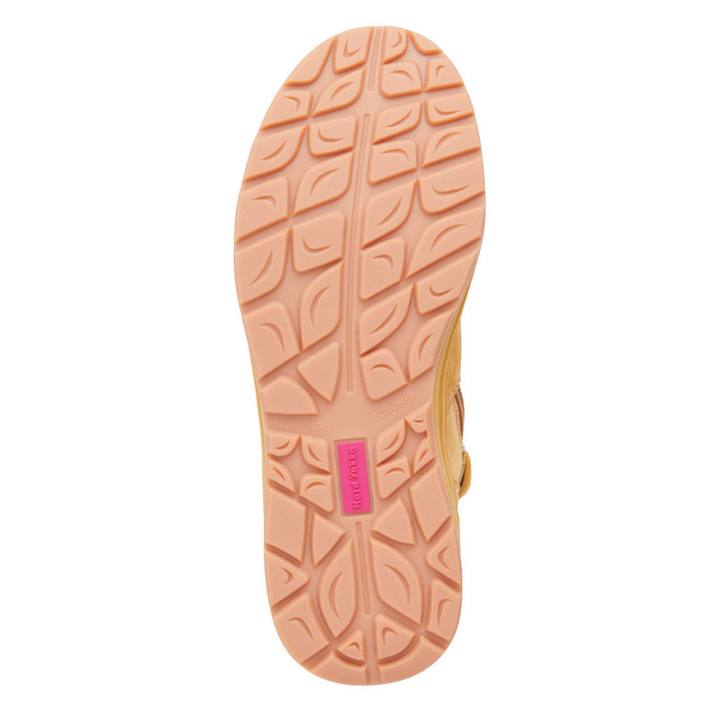 Hard Yakka Women's 3056 Lace Up & Side Zip Safety Boot - Wheat