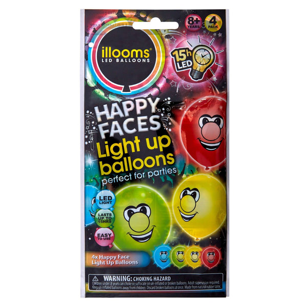 Illooms Mixed Faces 4 Pack Toys SportsPower Geelong 