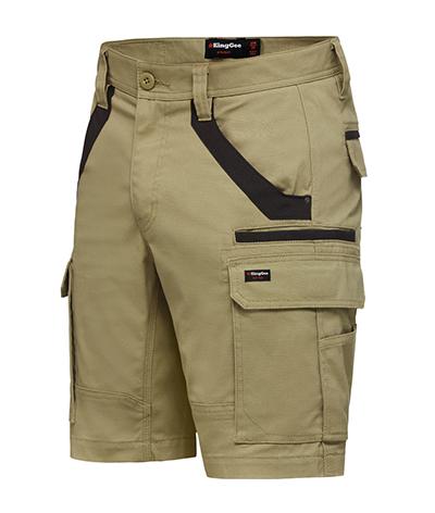 HARD YAKKA TRADE UTILITY SHORT - KHAKI Workwear Hard Yakka 