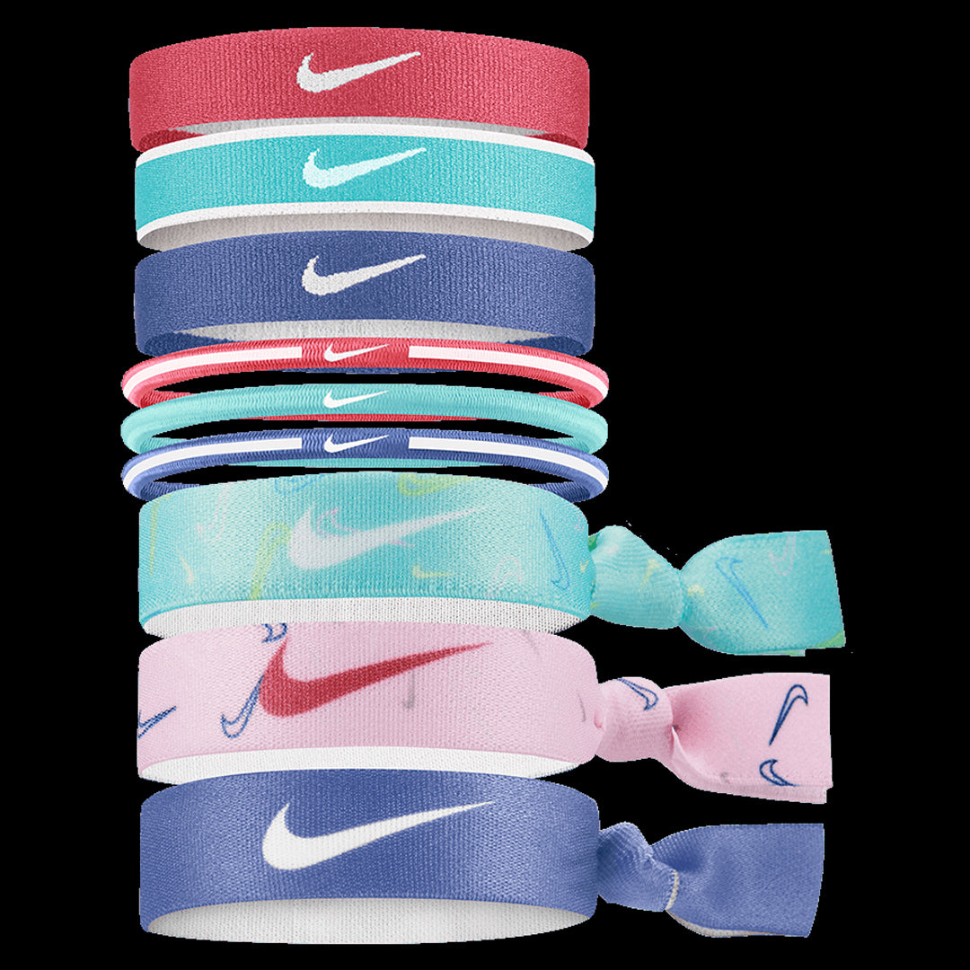 Nike Youth Mixed Ponytail Holder 9Pk
