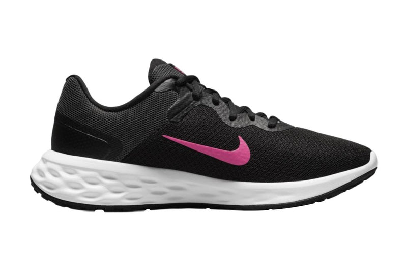 Nike Women's Revolution 6 Running Shoes (Black/Hyper Pink/Iron Grey)