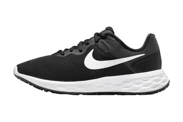 Nike Women's Revolution 6 Running Shoes (Black/White/Dark Smoke Grey/Cool Grey)