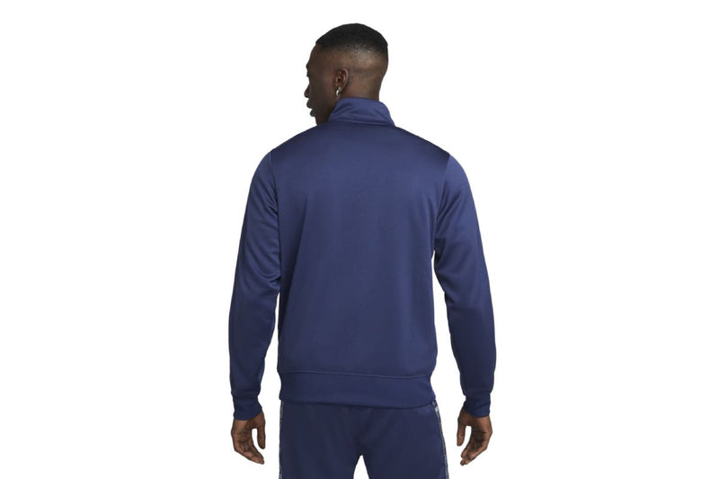 Nike Men's Sportswear Swoosh League Poly Knit Jacket (Midnight Navy)