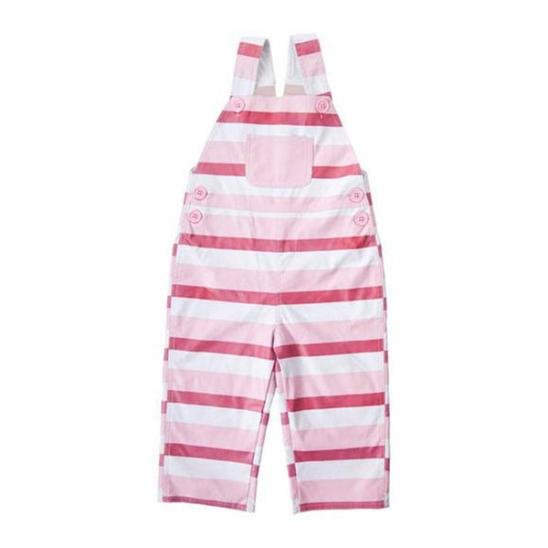 Overcrawls Overalls - Pink Stripe Outerwear Children's Overcrawls 