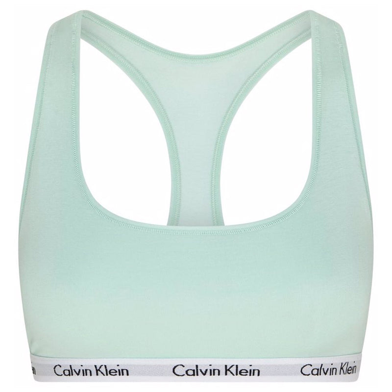 Calvin Klein Underwear Women's Carousel Unlined Bralette - Aqua Luster