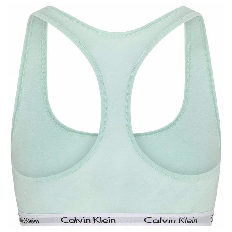 Calvin Klein Underwear Women's Carousel Unlined Bralette - Aqua Luster