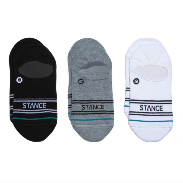 Stance Casual Basic No Show Socks 3 Pack - Multi